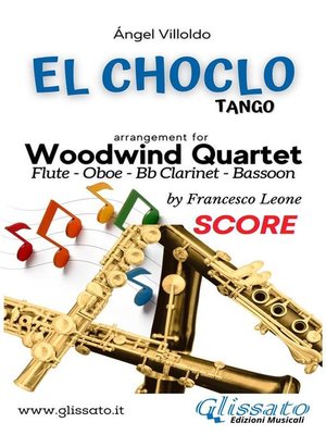 cover image of El Choclo--Woodwind Quartet (score)